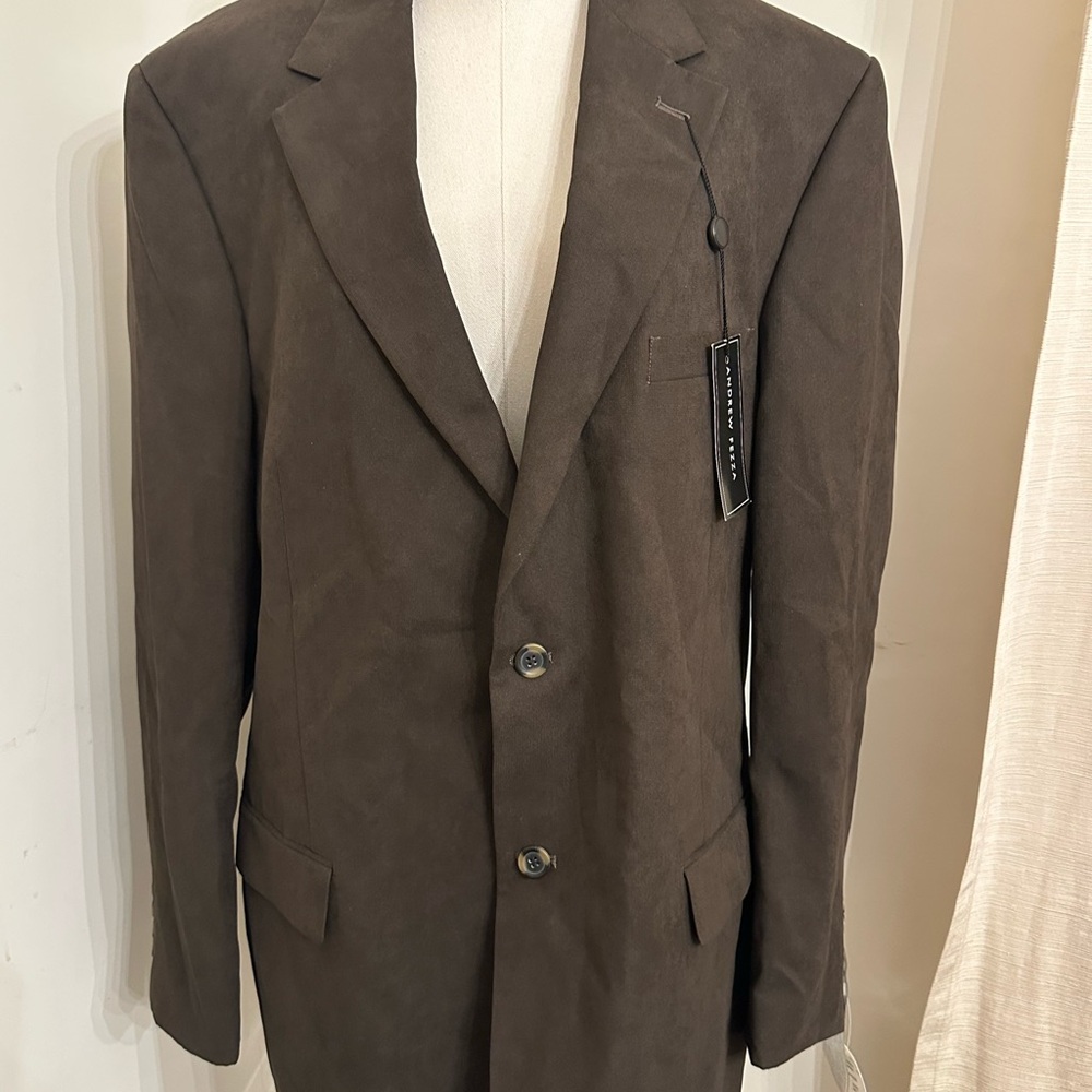 Andrew Fezza Dark Brown Sport Coat
